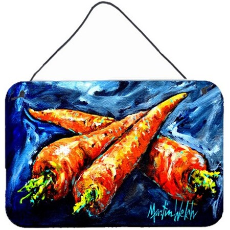 Carolines Treasures Carrots Only Three Needed Wall or Door Hanging Prints MW1230DS812
